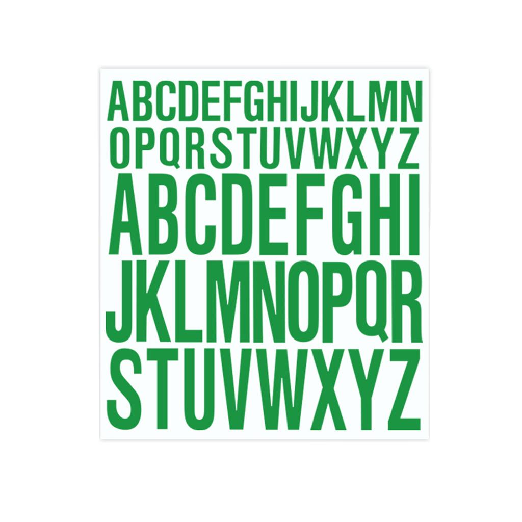 Waterproof DIY English Letter Stickers, Hand Account File Labels, Oil And Scratch Resistant PVC Stickers, Colored English Labels