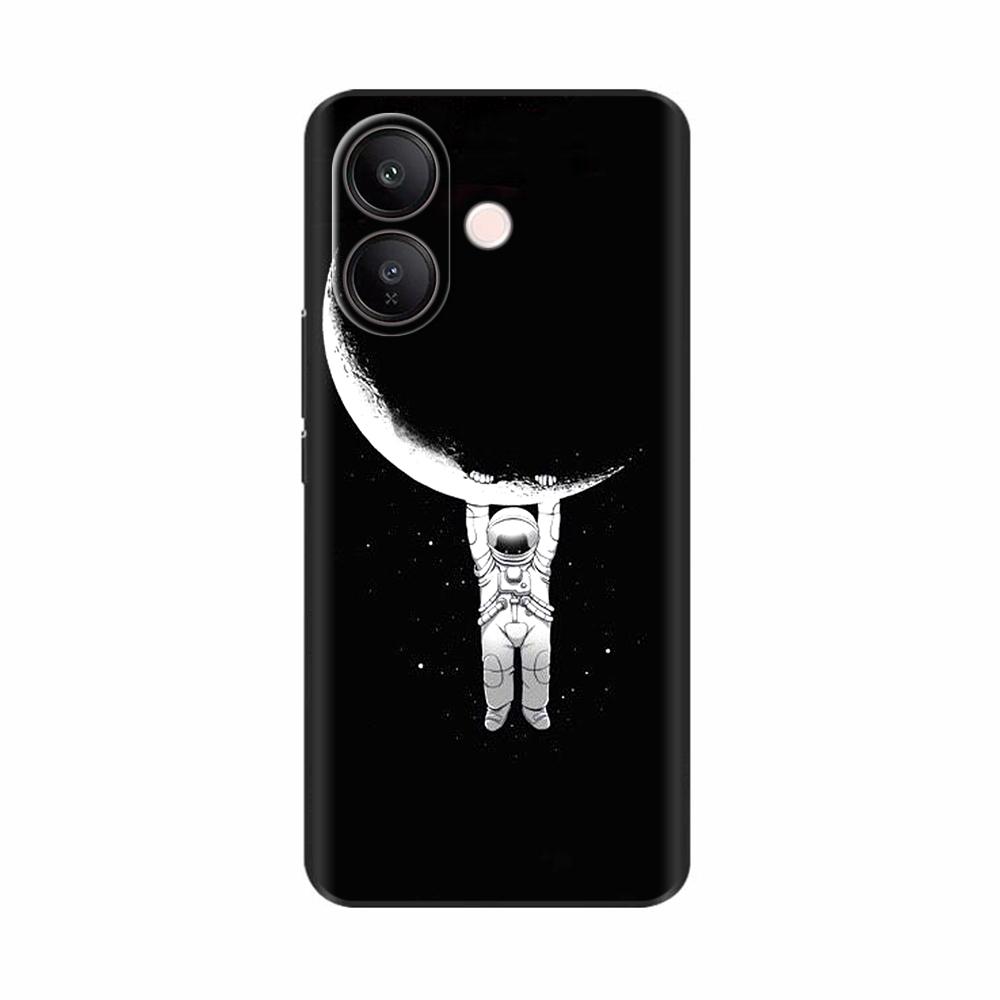 For Vivo V60 Lite 5G Phone Case Soft Matte Silicone Cover Capa For Vivo V60 Lite V60lite Funda Cartoon Back Cover Cute Pattern