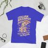 Unisexs Italian Brainrot Pizza Meme Mozzarella Overload T Shirt Cotton Clothes Awesome Short Sleeve Round Collar Tees Tshirts