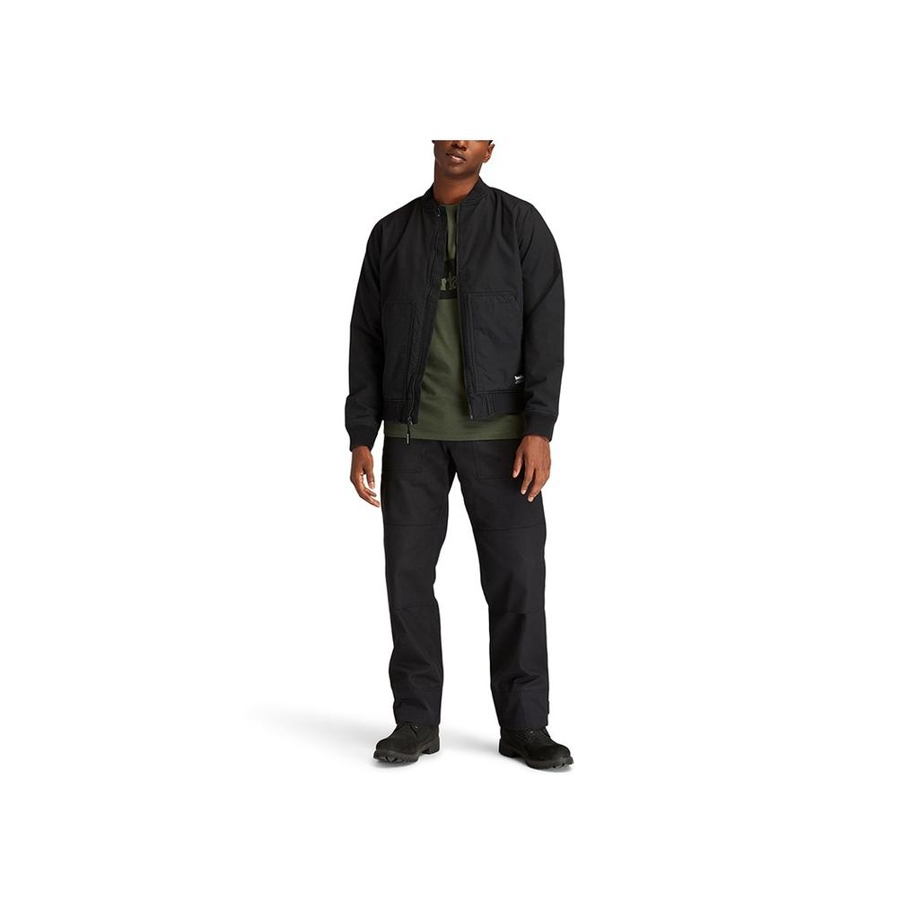 Timberland Outdoor Lightweight Flight Cotton Jacket Winter Men Jacket Black A22A2-001