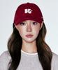 Seutillouki Monogram Ball Cap_Burgundy