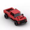 Car Compatible Building Blocks MOC-158848 Road Riding Ram 1500TRX Truck Insert Building Block Model Male