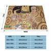 Tree Of Life Stoclet Frieze Gustav Klimt Blankets Fleece Novelty Warm Throw Blanket for Bedspread Autumn/Winter