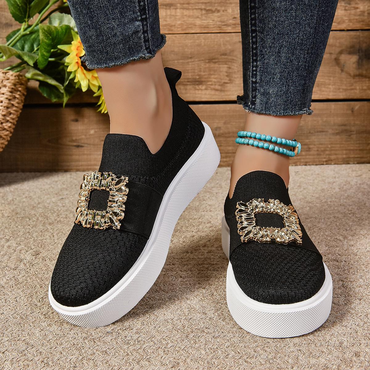 

Жіночі лофери на товстій підошві з ланцюжком 2024 року 38