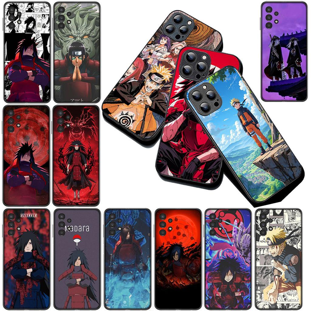 Cover for Samsung Galaxy S20 S22 S21 FE Ultra Plus A07 A17 A15 A16 A25 A57 A37 Casing Silicone Phone Case Uchiha Narutos Madara