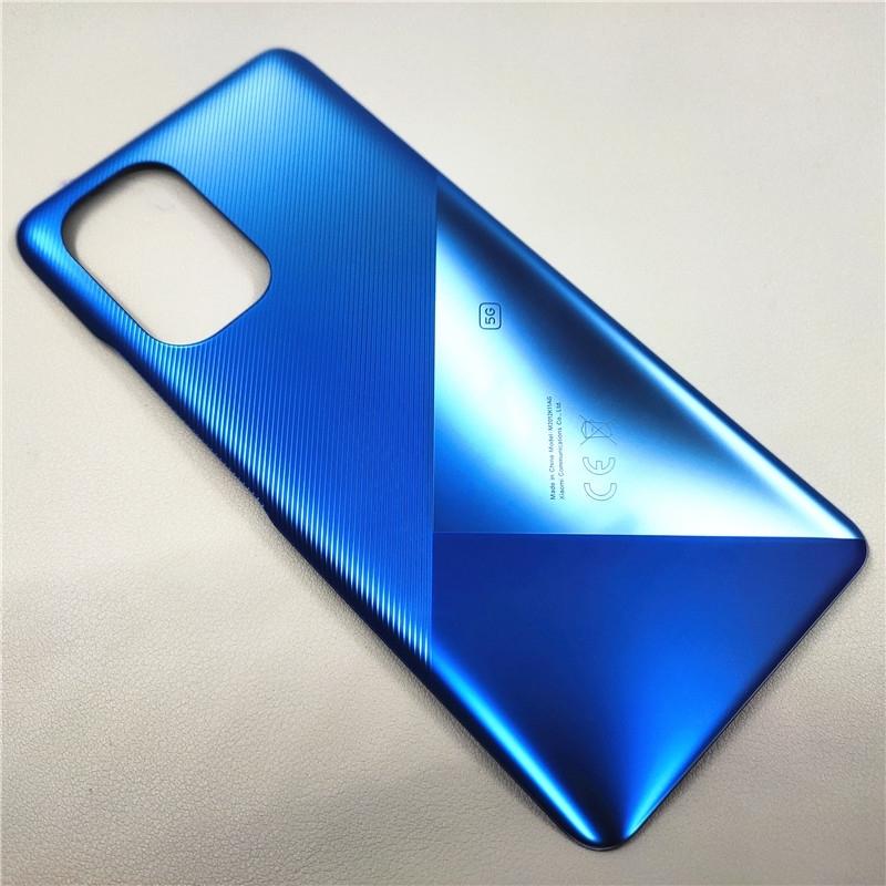 Für Xiaomi Poco F3 5G Glas Rückseite Akkuabdeckung Ersatz Gehäuserückseite Tür