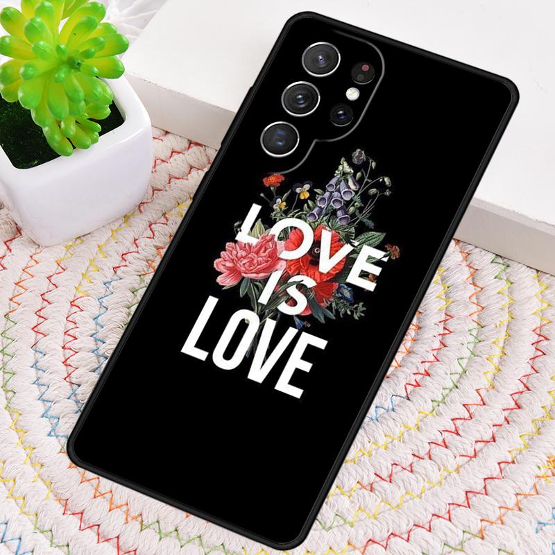 Gay Lesbian LGBT Rainbow Pride ART Silicone Phone Case For Samsung Galaxy note 10 pro S26 S24 S23 S22 S21 Plus S25Ultra Cover
