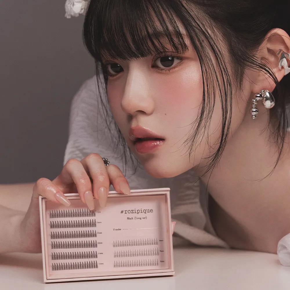 rozipique Potential Eyelash Set 180P Black Long