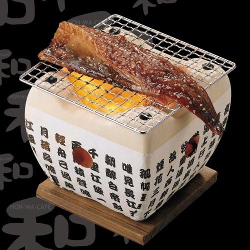 Wahei Freiz Charcoal Yakitori BBQ Hida Stove Honwakafe 14 X 14cm Diatomaceous Earth HR-8374