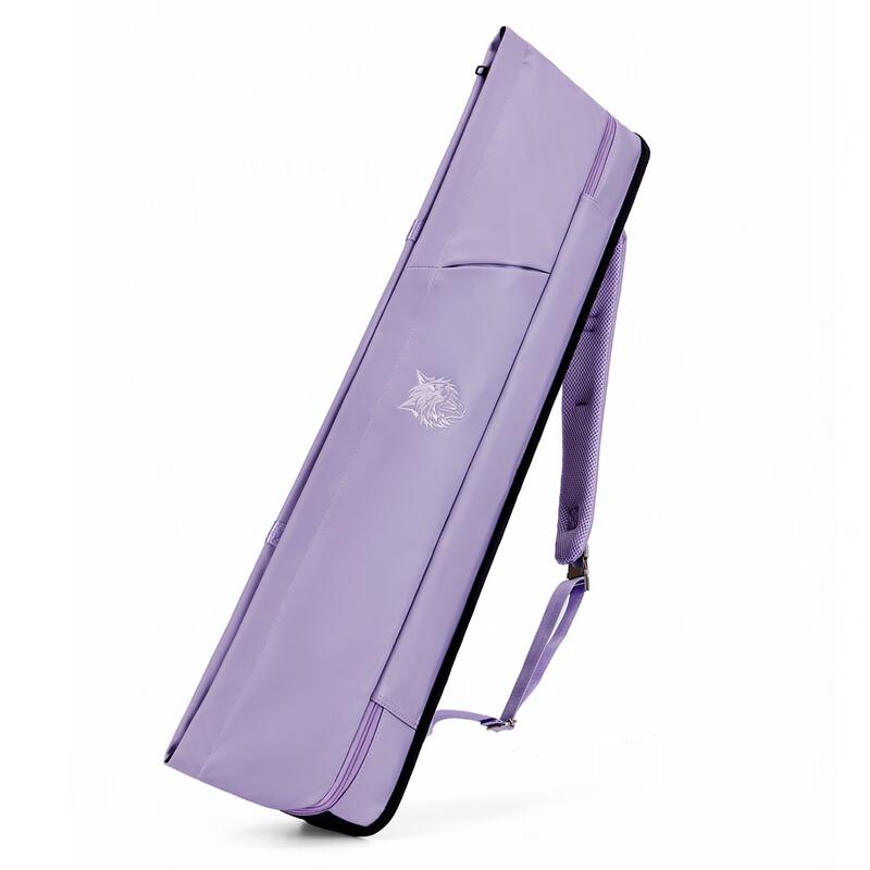 Sabaiqi Waterproof PU Billiard Cue Shoulder Bag - Purple
