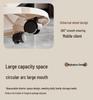 2026 High-End Large Capacity Trash Can with Wheels & Flip Lid for Living Room/Bedroom