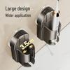 Electric Toothbrush and Mouthwash Cup Holder - Wall-Mounted Bathroom Storage Rack.