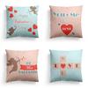 Valentine's Day Pillow Cover Home Gift Pillow Sleeper Cushion Cover