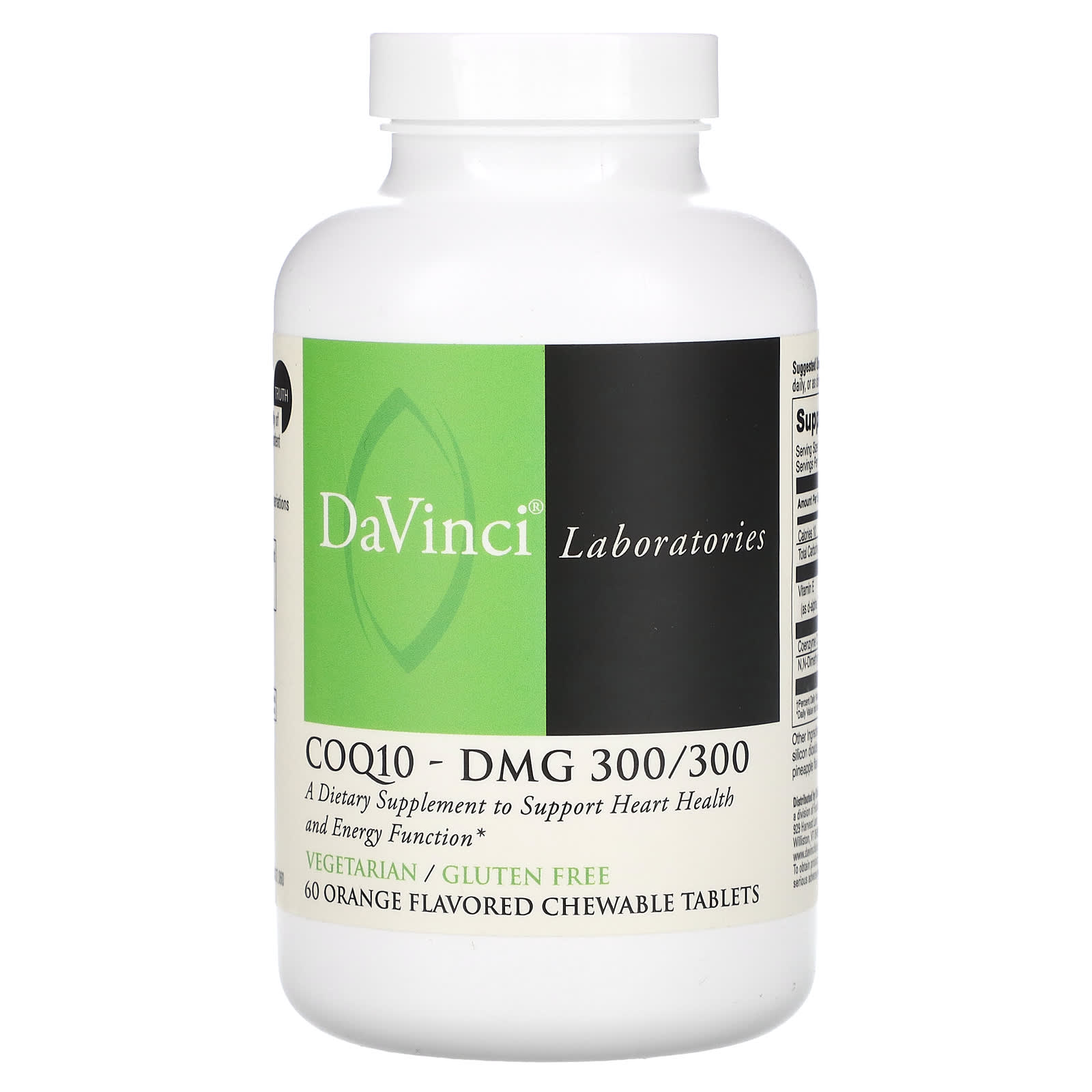 

Coq10-Dmg, Orange, Chewable Tablets 60