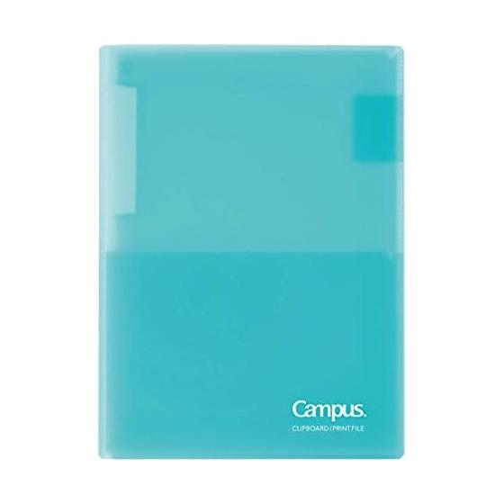 KOKUYO Campus Планшет с прижимом Папка для печати Голубой Fu-CEH755LB