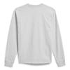 Adidas Originals Trefoil X Pharrell Williams Solid Logo Print Long Sleeve T-Shirt Unisex Tops Light-Grey HN3439