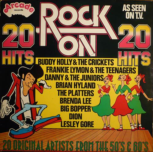 

LP Record VARIOUS - Rock On ADEP27 ARCADE 1977 UK Rock Used