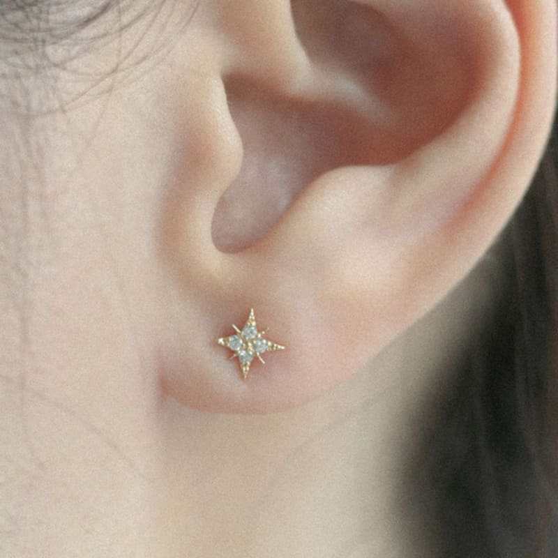 youngglow 14k twinkle piercing