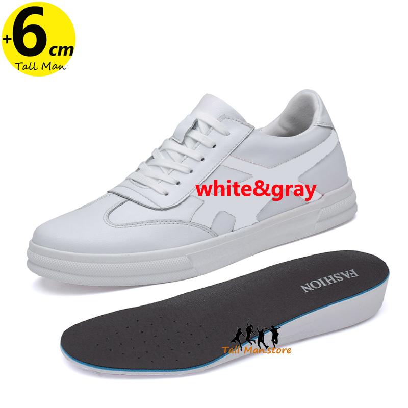 1002 Sneakers Men Elevator Height Increase Insole 6cm Man Leisure Fashion