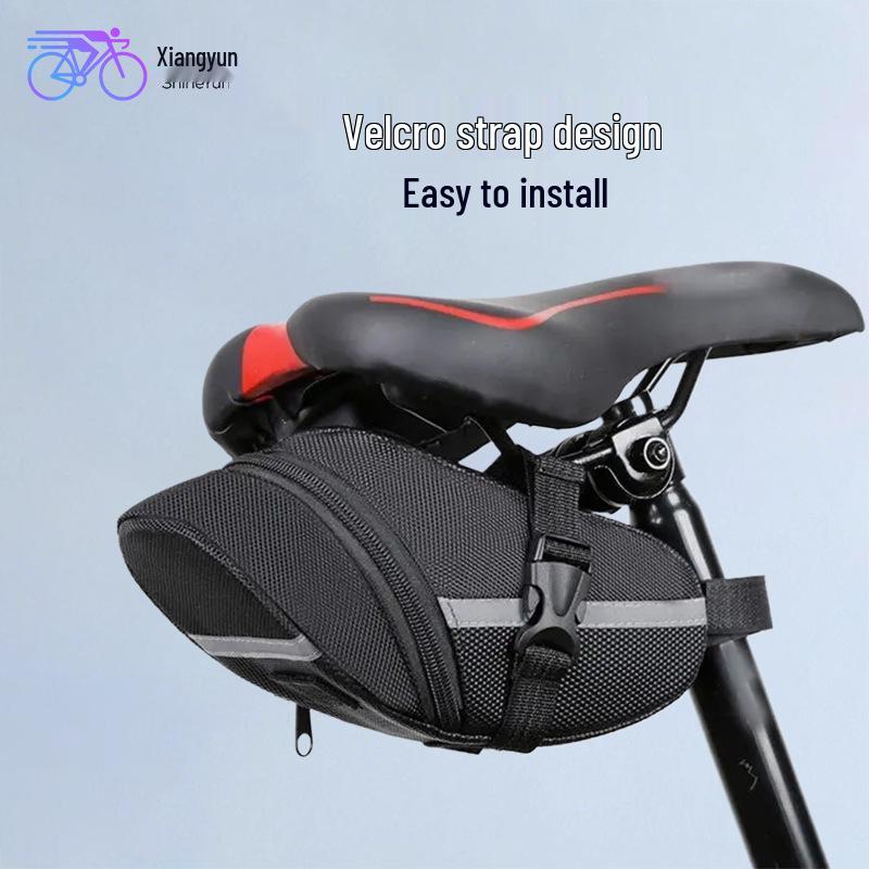 Fahrrad-Hecktasche mit großer Kapazität, wasserabweisend, atmungsaktiv, für Mountainbikes, mit verschleißfester Hartschale