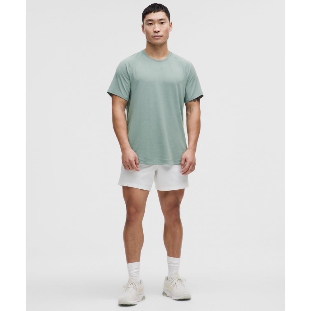 Lululemon License To Train Short Sleeve Shirt Crater Blue