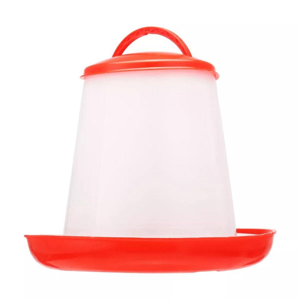Reusable Quail Handle Poultry Water Chicken Farm Supplies Feeders Feed Bucket Poultry Tool