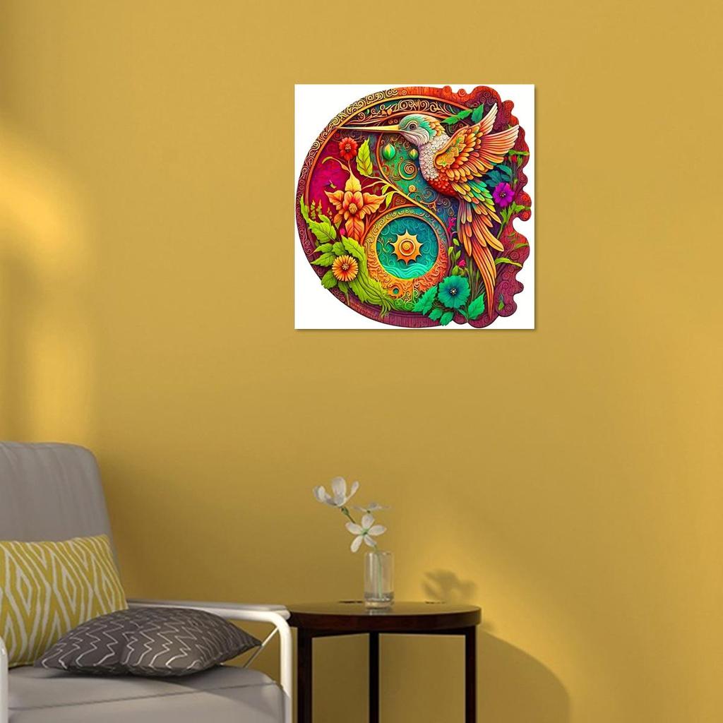 Rámová malba podle čísel pro dospělé Sady Pták Zvíře Obrázek podle čísel Akrylová barva se štětci Sady pro kutily dárek 40x40