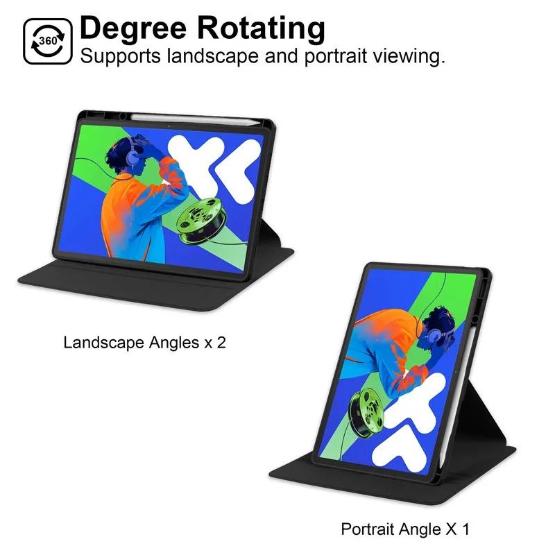 Für Xiaoxin Pad Pro 12 7 Hülle TB375FC Acryl Drehständer Tablet Funda Für Tab P12 12,7 Zoll TB371FC