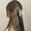 Medium Size Flower Hair Claw French Style Camellia Hairpin Creative Shark Clip  Streetwear