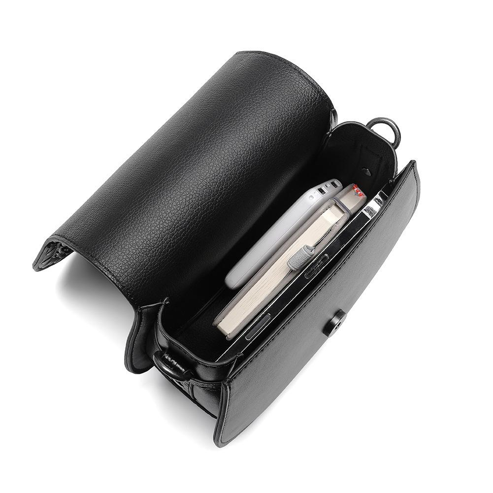 Bolso bandolera gótico retro para mujer, de un solo hombro, con diseño de nicho y cadena de gran capacidad.