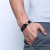 Men's Carbon Fiber Magnetic Therapy Elemental Bracelet Arthritis Pain Relief Health Energy Bio Magnetic Male Gift