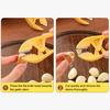 Garlic Peeler Stainless Steel Vegetable Peeler Manual Garlic Peeling Tool with Hanging