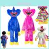 Mochila de Peluche Poppy Playtime Suave y Adorable Huggy Wuggy Bolso Escolar Para Niños