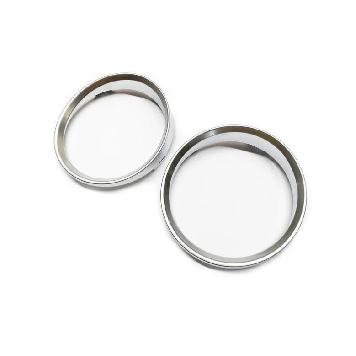 2PC Snap On Gauge Cluster Dashboard Bezel Rings Trim Dial Rings Bezel Speedometer Frame Decoration Trims For BMW E90 E91 E92 E93