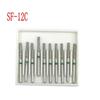 10pcs/box Dental Diamond Burs Drill FG Diamond 1.6mm Shank for High Speed Handpiece Burs