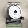 Hole-free Bathroom Tissue Holder, Phone Stand, Plastic Wall-mounted Toilet Paper Holder