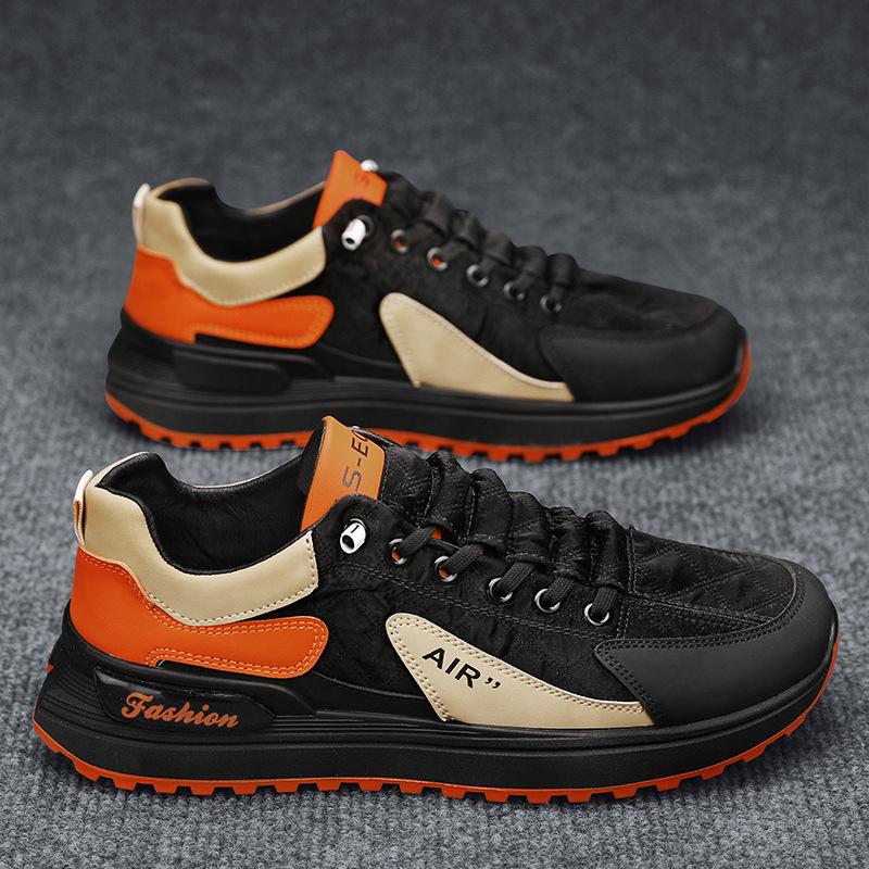

2025 autumn new fashion color matching platform men s casual shoes young dad shoes trendy casual shoes men s foreign trade 44