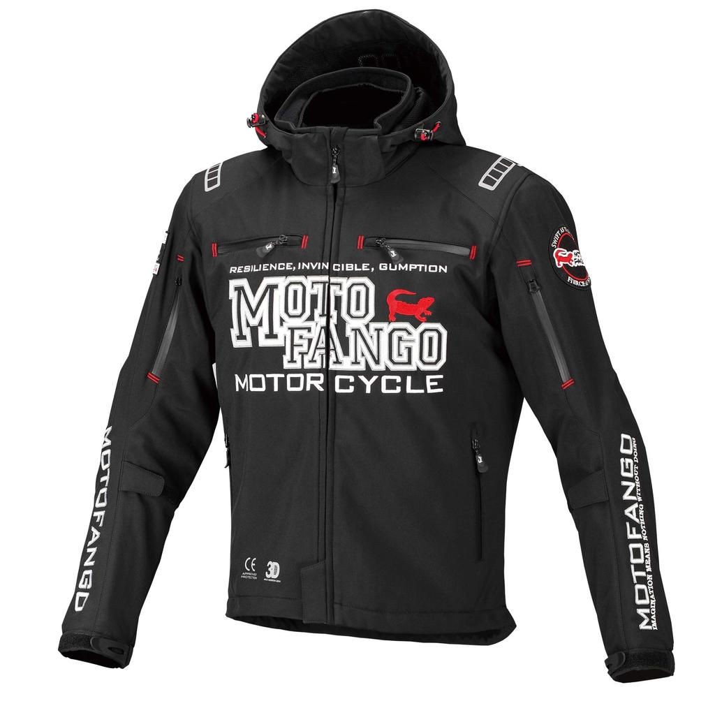 KOMINE Motorcycle Soft Shell Winter Parka Black XL 1200 For Cold CE Stretch Windproof Protector MJ-005 Autumn, Winter, Spring, Protection, Standard,