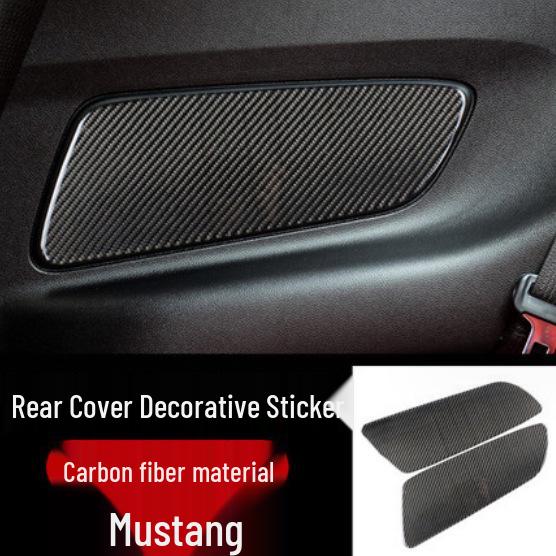 Ford Mustang Kohlefaser Interieur Zierleisten-Set: Konsole, Lenkrad, Schalthebel, Lüftungsdüse