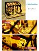 LittleSwallow World's Most Stylish Fashion Shop Miniature Dollhouse Model DIY Craft Kit Set (Ice Cream Shop)