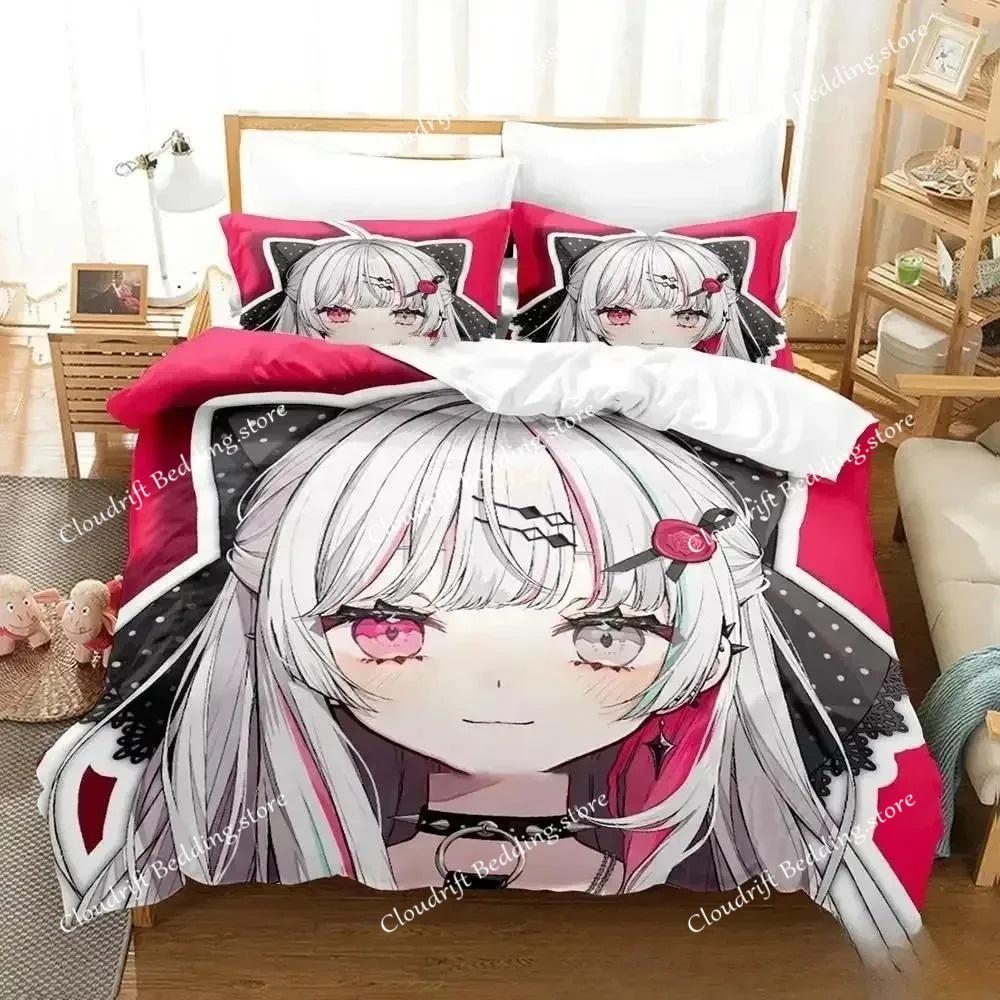 Kawaii Girl Ishigami Nozomi Anime Bedding Set,Duvet Cover Bed Set Quilt Cover Pillowcase,King Queen Twin Size Boys Girls Adults