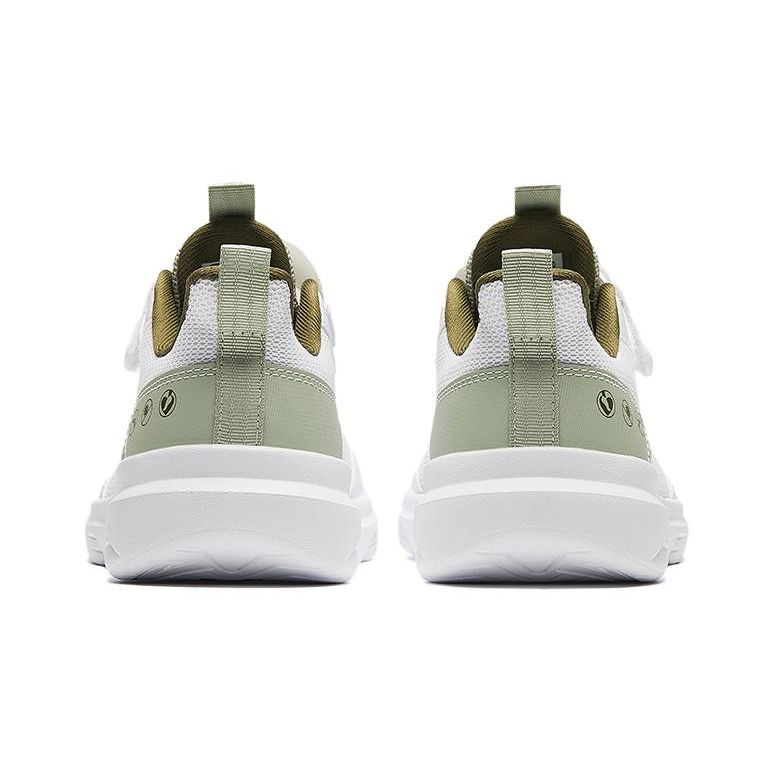 Anta Kids Vitality Comfortable Versatile Anti-Kick Wear-Resistant Low-Top Running Shoes Kids sneaker White Green A12435566-9