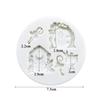 Wooden Doors Fairy Silicone Mold Sugarcraft Cupcake Baking Mold Fondant Cake Decorating Tools