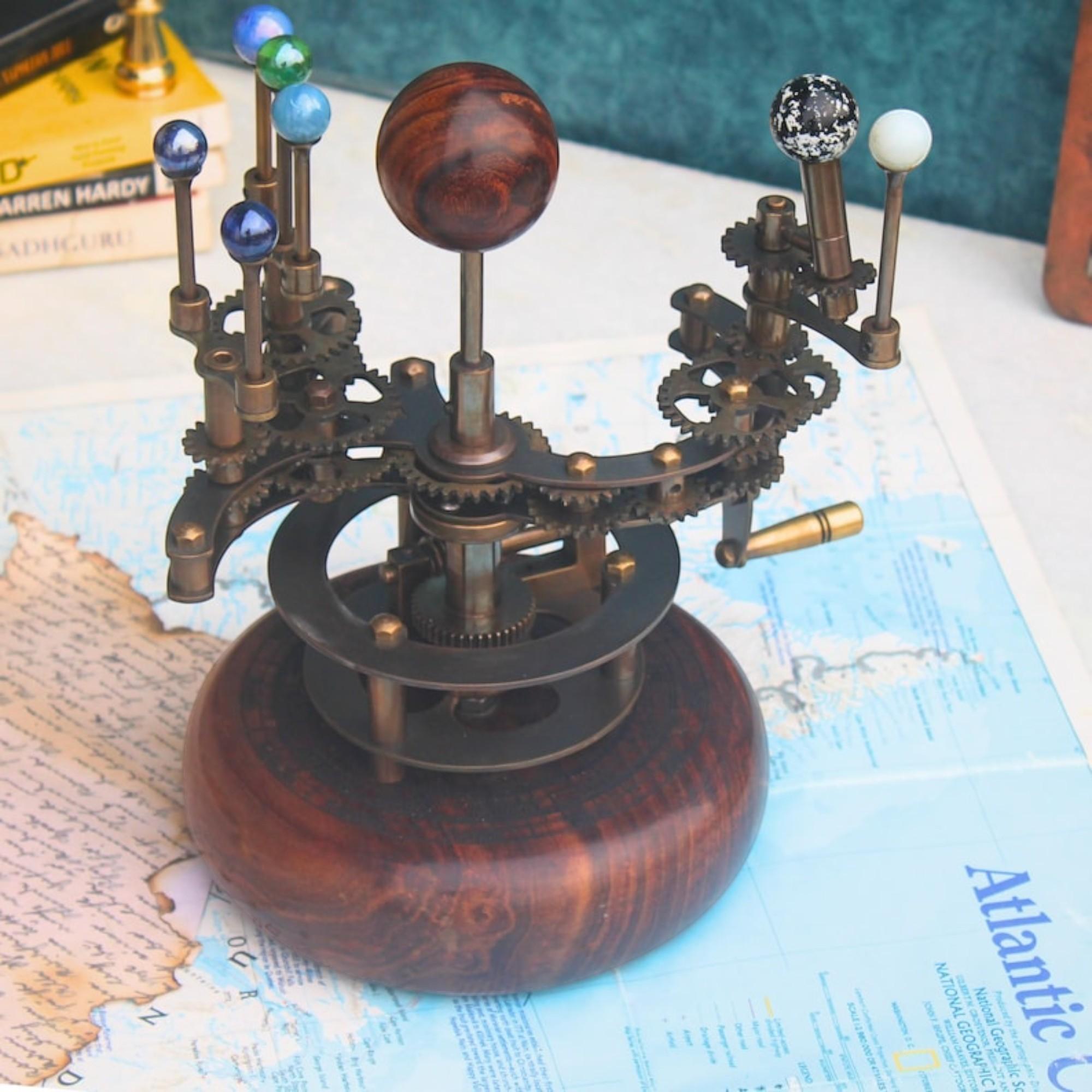 

Антикварный декор, шедевр искусства Orrery, антикварный декор, роскошное и уникальное произведение искусства, единственный в своем роде подарок для мужа