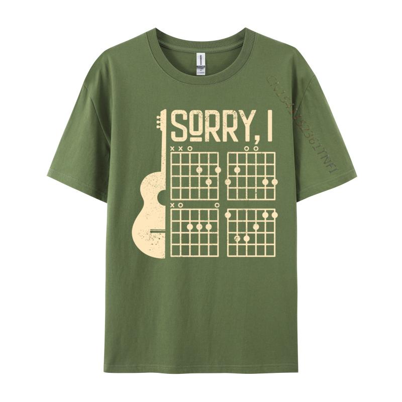 Promiň Idgaf Kytara Promiň Nedávám F Kytara Trička Topy Design Košile Top Trička Normální Tričko Móda O-výstřih Tričko