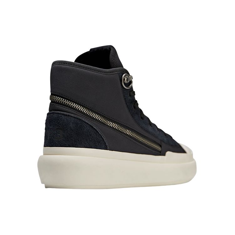adidas Y-3 Ajatu Court High Black Off White Unisex Sneakers ID4208