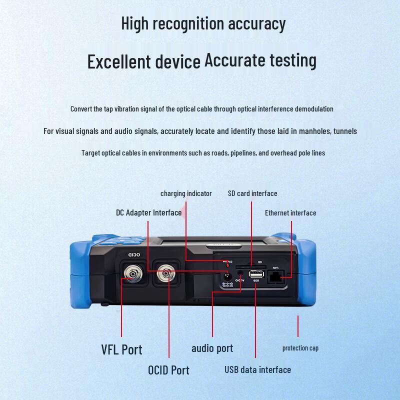 BOYANG Optical Fiber Cable Identifier and Tracer (40km)