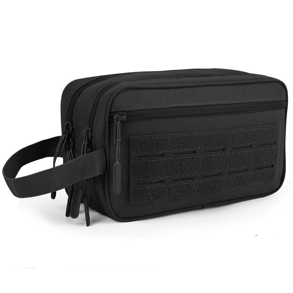 Tactical Toiletry Bag Hygiene Outdoor Waterproof Travel Shower Tool Molle Pouch Mens Shaving Kit Makeup Cosmetic Bag