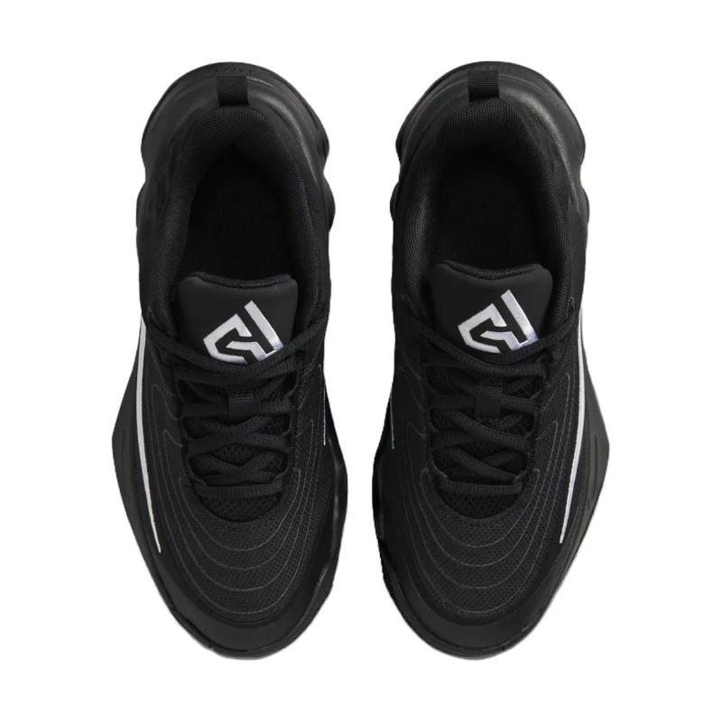 Nike Giannis Immortality Slip-Resistant Cushioning Wear-Resistant Low-Top Children's Basketball Shoes Black Kids' Sneakers FZ6734-001
