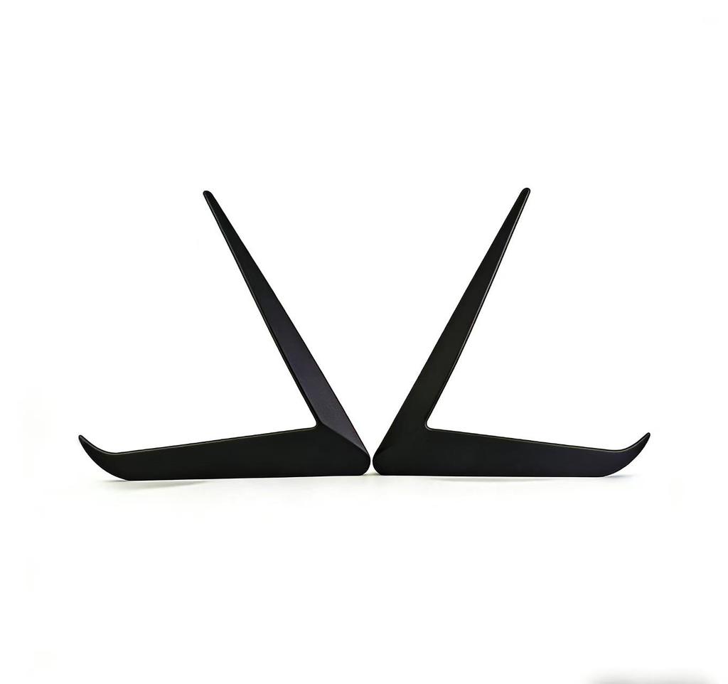 Tesla Model Y/3 Bumper Fog Light Anti-Collision Decorative Frame & Wind Knife Headlight Eyebrow
